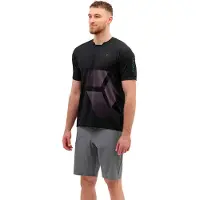 Silvini Gallo Trikot Herren kurz schwarz-grau größe S 3122-MD2017-08102