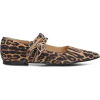 Toral Damen Ballerinas Coeur - Bruin - Größe 38