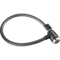 Kryptonite KryptoFlex 1565 Kabelschloss, 65 cm Länge, 15 mm flexibles Stahlka....