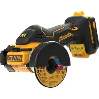 DeWalt DCS 438 H2 Akku Multimaterialschneider 18 V 76 mm Brushless + 2x Powerstack Akku 5,0 Ah + Ladegerät