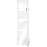 Stiebel Eltron Elektrischer Handtuchheizkörper / Badheizkörper BHE 75 Plus mit LC-Display, 750 W Heizleistung, Weiß, 238713