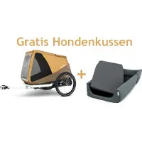 Croozer Fahrradanhänger Mikke XL - Sonnenunterganggelb