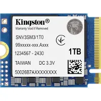 Kingston Technology 1000G NV3 M.2 2230 NVMe SSD, 1 TB, M.2, 6000 MB/s