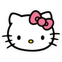 Hello Kitty Dekokissen "" hochfarbig bedruckt