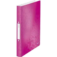 Leitz 42570023, A4, Polypropylen (PP), Metallisch, Rose, Weiß, 190 Blätter, 80 g/m²