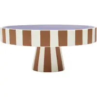OYOY Toppu Gericht Large Caramel/Lavender - Living Design Living Design, Braun / Rost, für Küche, Stein