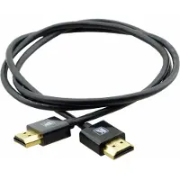 Kramer C-HM/HM/PICO/BK-5 1,5m Ultradünnes hochflexibles High-Speed HDMI-Kabel mit Ethernet schwarz