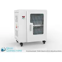 GOOD CONNECTIONS Tablet-Ladewagen für bis zu 20 Geräte, UV-Desinfektion, Smart Control, grau,