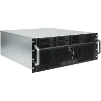 Inter-Tech 4U-4708, Rack, Server, Schwarz, ATX, EATX, ITX, micro ATX, SSI CEB, SSI EEB, Stahl, 4U