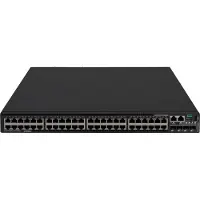 HP Networking Comware Switch 48 10/100/1000BASE-T 4 10G/1G BASE-X SFP+ 1 Exp 2 Fan Tray 2 PS 5520HI, Managed, L3, Gigabit Ethernet (10/100/1000), Power over Ethernet (PoE), Rack-Einbau