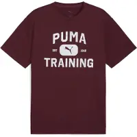 Puma M Graphics Train Logo Relaxed Tee