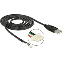 DeLOCK 95986, 1,5 m, Schwarz, 1 Stück(e)