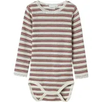 Name it Body l/ä - Wolle - NmfWang - Geweih/Snow White - - 3 Jahre (98) - Body L/Ä