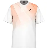 Head Kinder T-Shirt TOPSPIN T-Shirt Boys XVCN 140 cm - Orange,Weiß - 140 cm