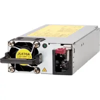 HP Aruba Networking X372 54VDC 1600W 110-240VAC Power Supply, 1600 W, 110 - 240 V, Silber, Aktiv, 41 mm, 84 mm