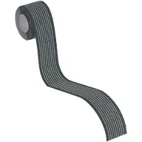 A.S. Création Bordüre A.S. CRÉATION "Only Borders 11", schwarz, B:0m L:5m, Vlies, Tapeten, Bordüre, Tapete Bordüre Glitzer Borte Wohnzimmer Schlafzimmer Küche modern Büro