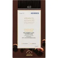 Korres Arganöl - Hochentwickelte Haarcoloration Mittelbraun 4.0 1 St