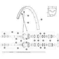 Mavic Ksyrium Pro Allroad Hinterradfelge