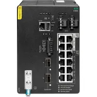 HP Aruba Networking CX 4100i 12p 1GbE 8p Class4 PoE and 4p Class6 PoE 2p SFP+ DIN Mount Switch, Managed, L2, Gigabit Ethernet (10/100/1000), Power over Ethernet (PoE), Rack-Einbau, 4U