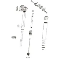 RockShox 150 Mm Reverb Axs B1 Oberrohr