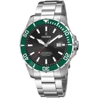 Festina F20531/2 Uhr Herrenuhr Edelstahl Datum silber