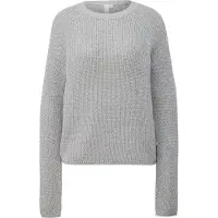 QS Strickpullover in 9400_grau meliert | Gr.: L