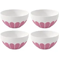 Villeroy & Boch Müslischale Fleur Cassis Ø14cm (4er-Set)