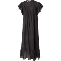 Scotch & Soda Pleated Lace Kurzarm Langes Kleid