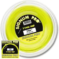 Signum Pro Tennissaite Triton (Haltbarkeit+Spin) lemongelb 200m Rolle