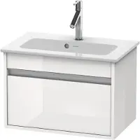Duravit Waschtischunterbau KETHO COMPACT 410x600x385mm graphit matt