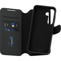 PanzerGlass Samsung Galaxy S25 Hülle - Kunstleder - - 2 in 1 Case/Klapphülle - Schwarz
