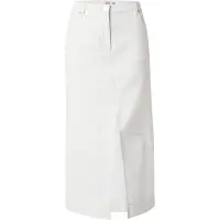 Scotch & Soda Workwear Midi Skirt With Front Slit Eggnog Größe: XS | Midiröcke Outlet | Damen | Weiß