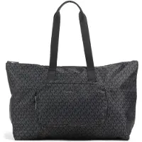 Michael Kors für Damen. 30T5STNT3C Tanner große, faltbare, wendbare Tragetasche mit Logodruck schwarz (OSFA), Lässig, Recyceltes Polyester,