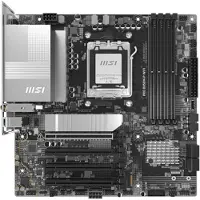 MSI PRO B850M-P WIFI, AMD, Sockel AM5, AMD Ryzen 7000 Series, AMD Ryzen 8000 Series, AMD Ryzen 9000 Series, Sockel AM5, DDR5-SDRAM, 256 GB