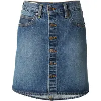 Levi's Levis Jeansrock "RETRO BUTTON FRON" leicht ausgestellt
