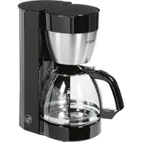 Cloer Kaffeeautomat 5019 10Tassen 800Watt schwarz/Edelstahl
