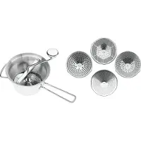 Küchenprofi Passiergerät 4 Scheiben Edelstahl Ø20cm