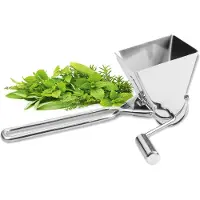 Weiss Kräutermühle aus Edelstahl