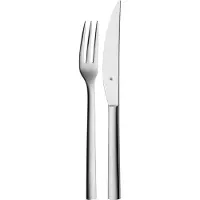 WMF Nuova 1291436040 Steakmesser mit Gabel 2-teilig