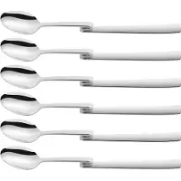 Zwilling Unyqoos 6er-Set Latte-Macchiato-Löffel – Edelstahl 18/10, poliert, spülmaschinengeeignet, zeitloses Design