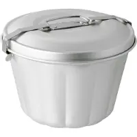 Dr. Oetker Wasserbadform Classic 2,5 L Ø 19 cm Aluminium elox