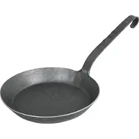 Albert Turk GmbH & Co. KG TURK Schmiedeeisenpfanne mit flachem Hakenstiel