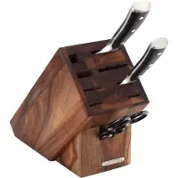 Continenta Messerblock 1 Stk. Akazie, 22x11,5x22cm