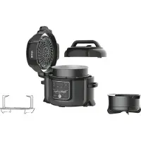 Ninja OP300, 6 l, 1460 W, Schwarz, Kunststoff, Keramik, Tasten, Berührung
