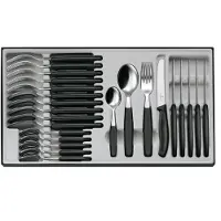 Victorinox Tischbesteckset Swiss Classic Black (24-teilig)
