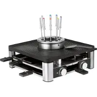 WMF 0415480011, 8 Person(en), Schwarz, Edelstahl, Quadratisch, Kunststoff, Edelstahl, 1960 W