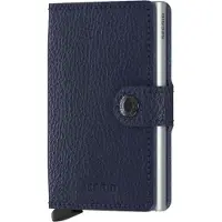 Secrid Miniwallet Vegetable Tanned Navy-Silver