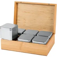 Bredemeijer Teebox Bamboo Braun (7-teilig)
