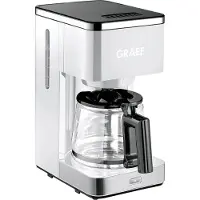 Graef FK 401, Filterkaffeemaschine, 1,25 l, Gemahlener Kaffee, Weiß