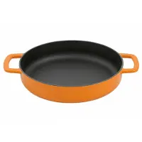 ComBekk Sous Chef 192124OR Bräter mit zwei Griffen 24 cm, orange
